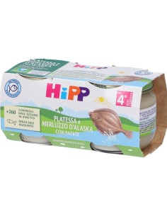 Hipp omogeneizzato platessa 2x80g
