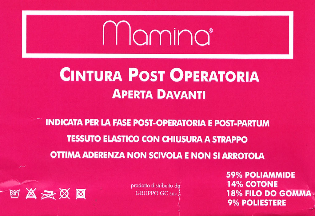 Mamina cintura post-operatoria