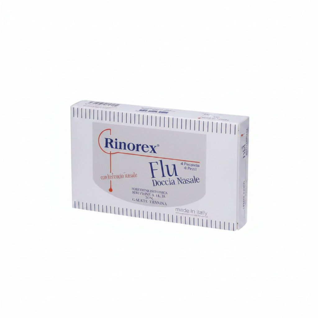 Rinorex Flu con Bicarbonato Doccia Nasale 10x10ml