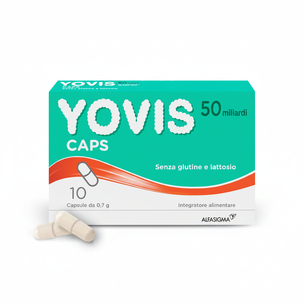 Yovis Caps 50 Miliardi Probiotici e Fermenti Lattici 10cps