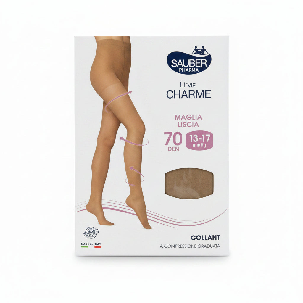 Sauber Collant 70Den 13-17mmHg Medio Taglia 3