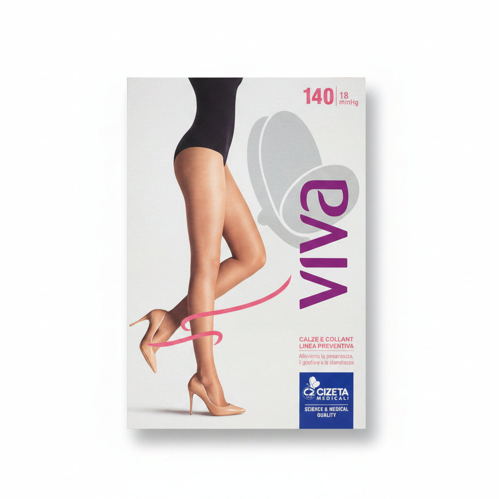 Cizeta Medicali Viva Collant 140Den 18mmHg Chiaro Taglia 5