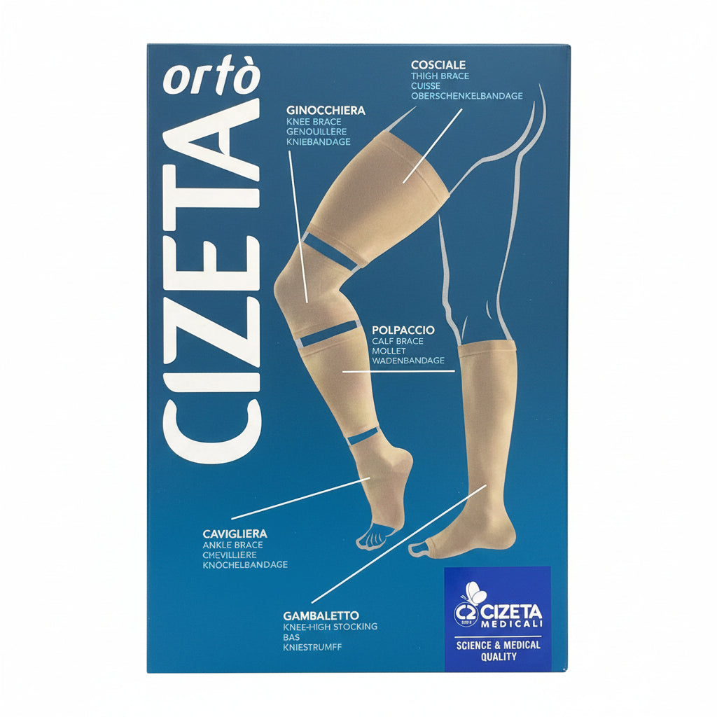 Cizeta Medicali Poliflex Ginocchiera DF Taglia 4 Beige