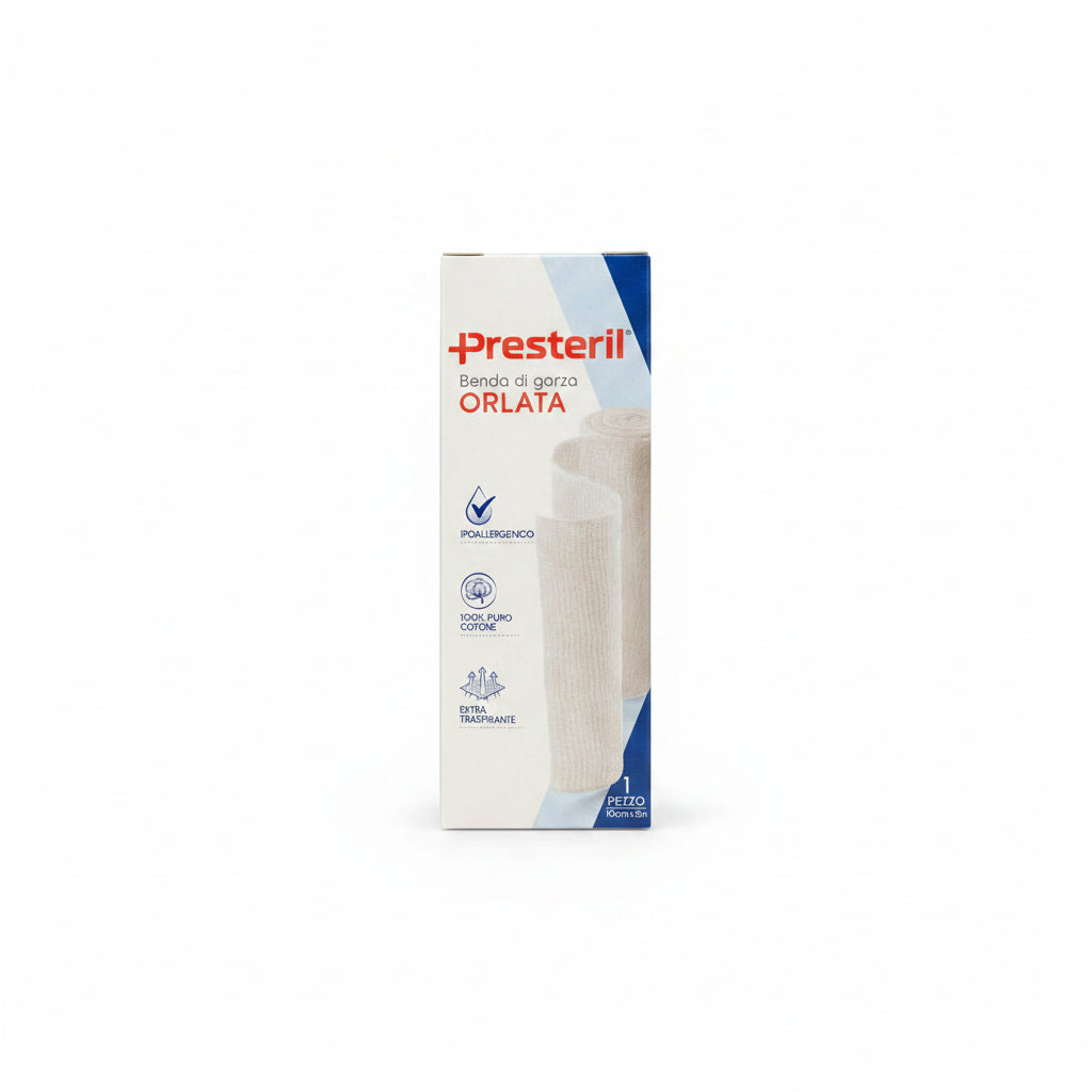 Presteril Benda Di Garza Orlata 10cmx5m 1pz