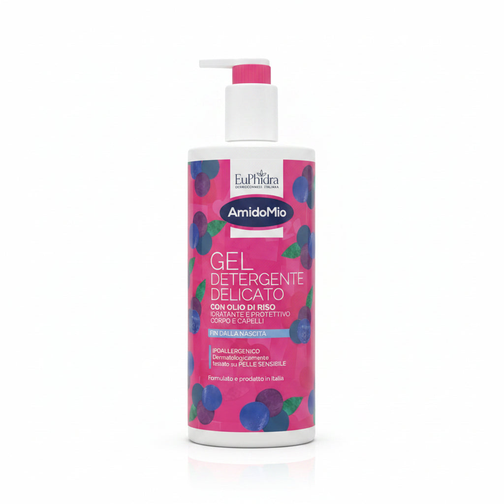 AmidoMio Gel Detergente Delicato Idratante ed Ipoallergenico 750 ml