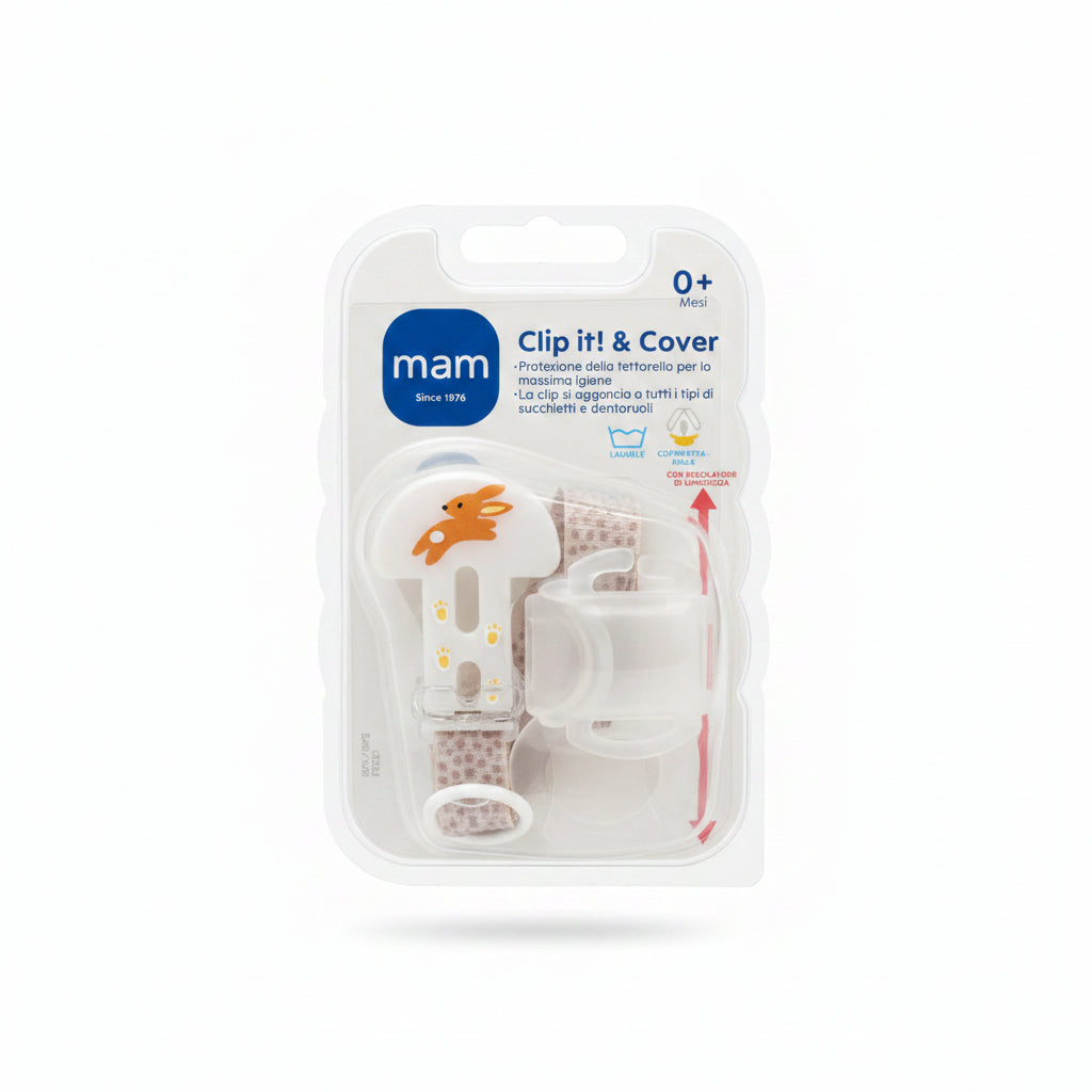 MAM Clip it! & Cover Clip e Protezione succhietto
