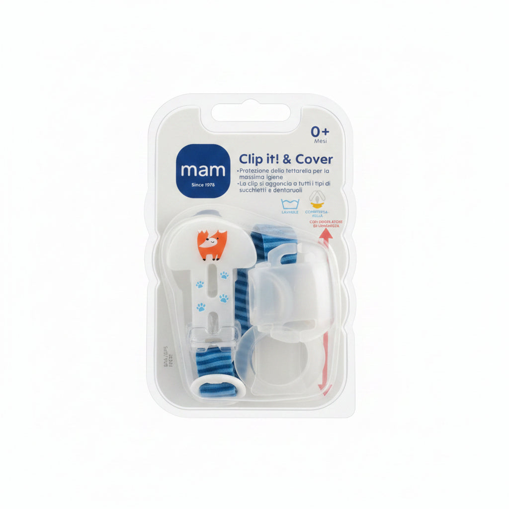 MAM Clip it! & Cover Clip e Protezione succhietto