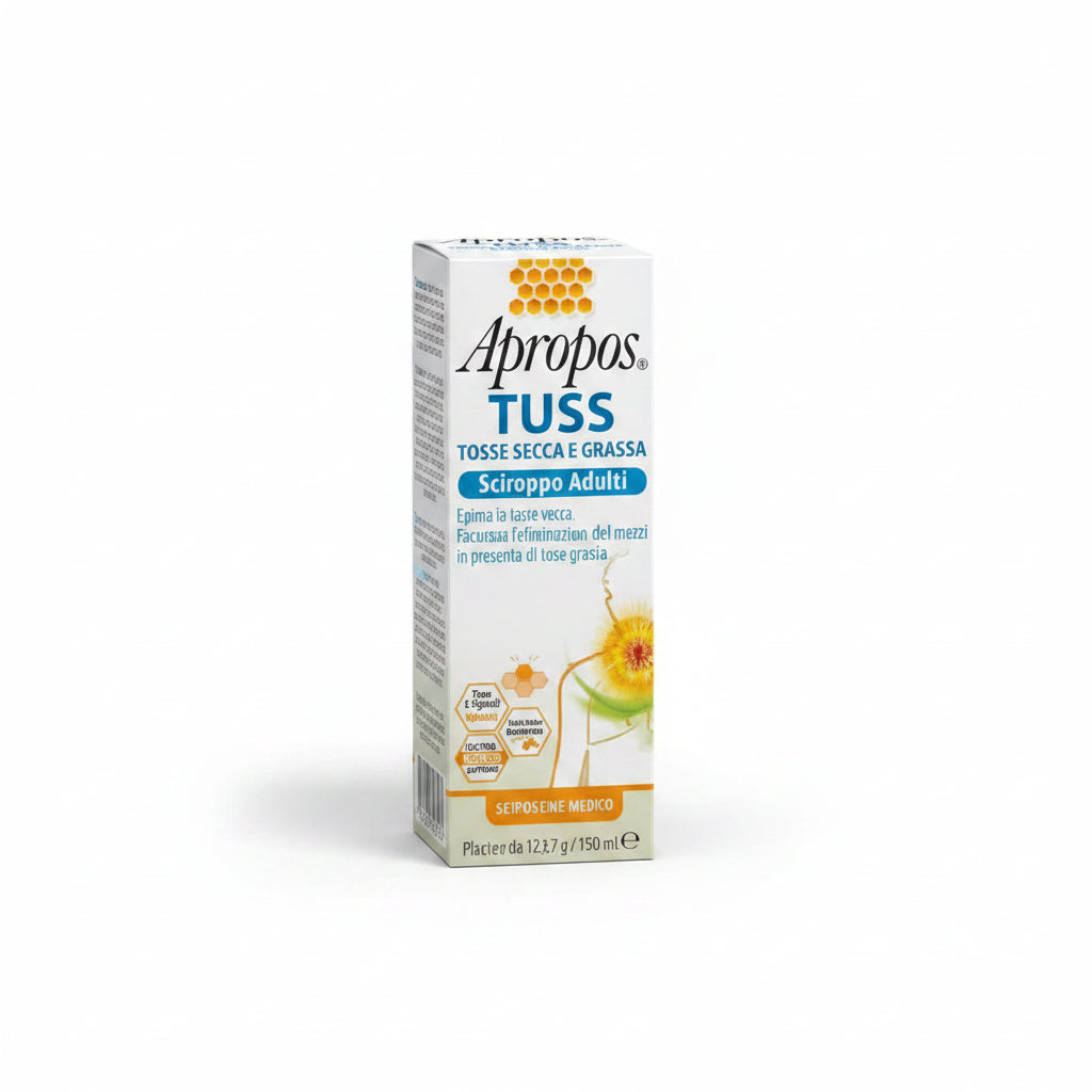 Apropos Tuss Tosse Secca/Grassa Sciroppo Adulti 150ml