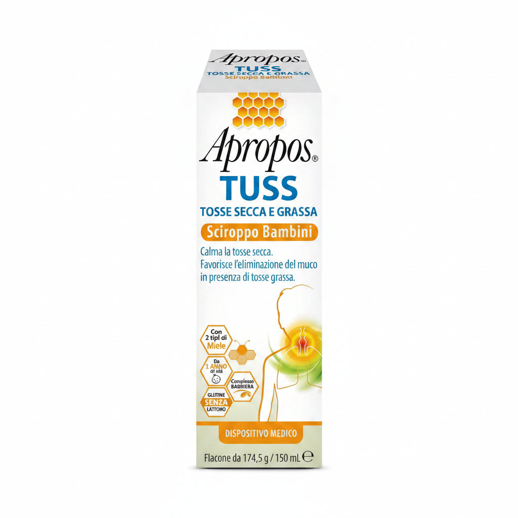 Apropos Tuss Tosse Secca/Grassa Sciroppo Bambini 150ml