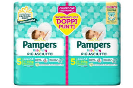 Pampers baby-dry duo 40pz