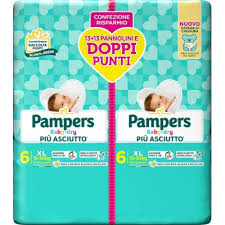 Pampers baby-dry duo 40pz