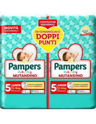Pampers baby-dry mutandino duo