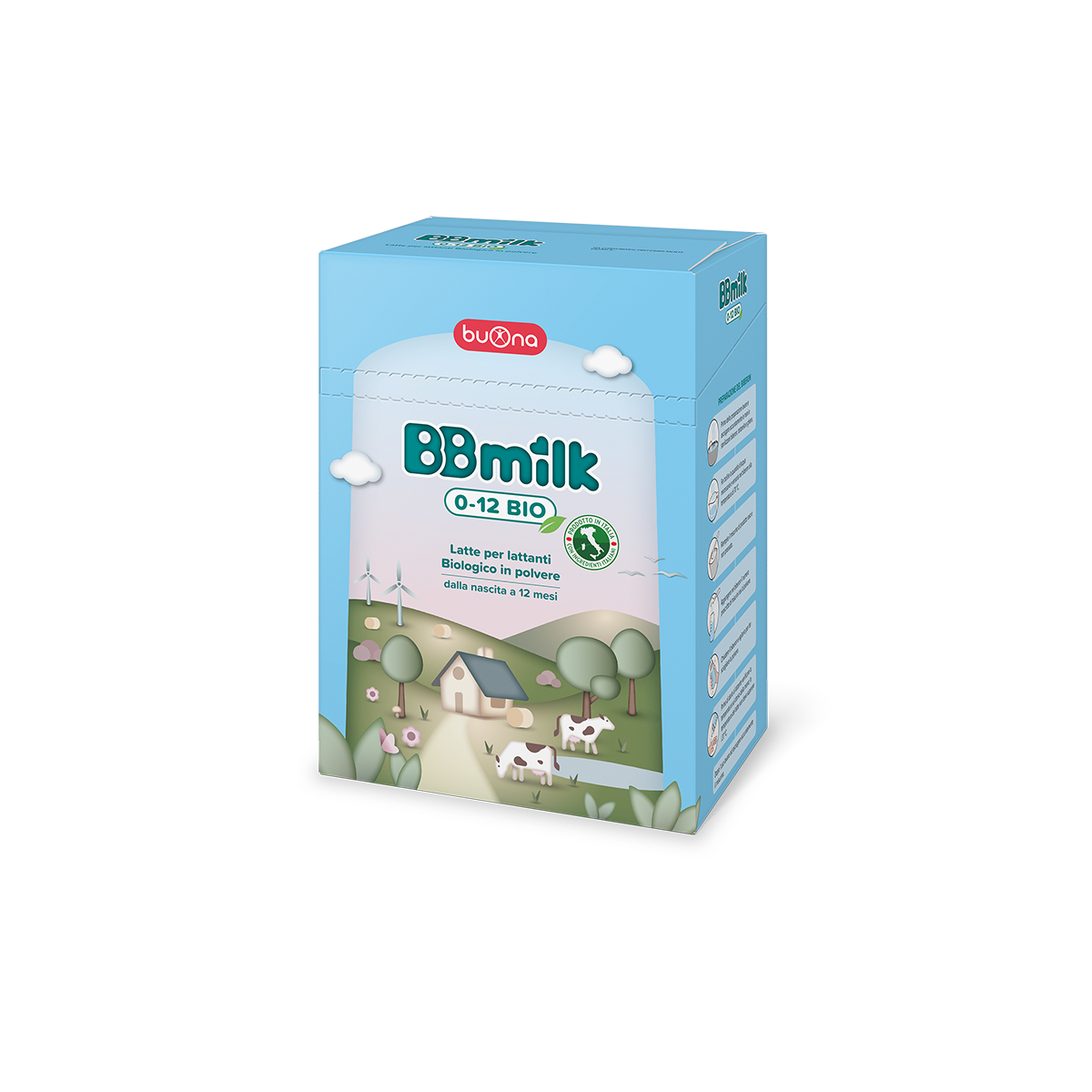 BBmilk  0-12 mesi bio polvere 2x400g