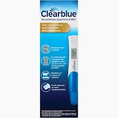 Clearblue test di gravidanza con indicatore settimane 1pz