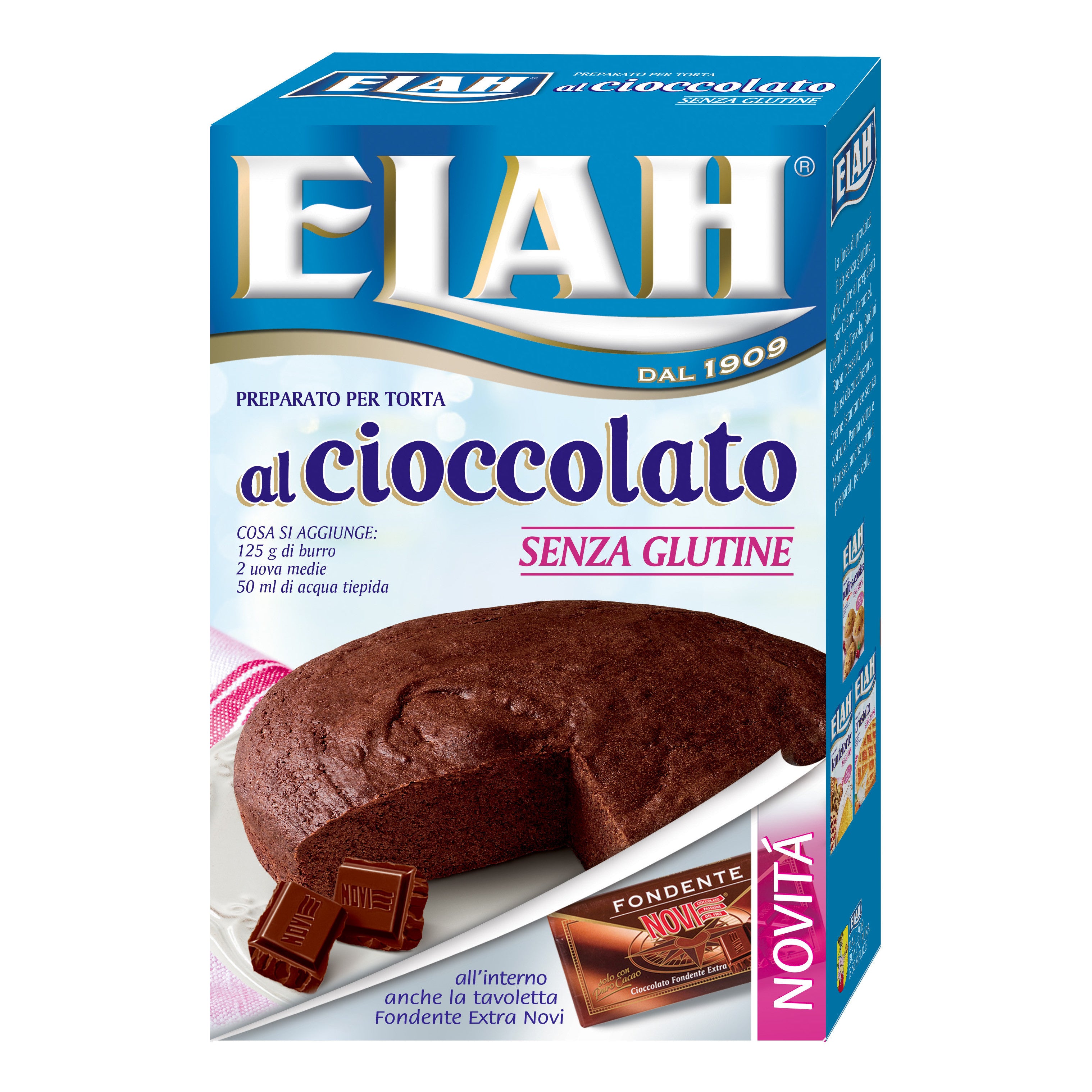 Elah preparato per torta al cioccolato 282g