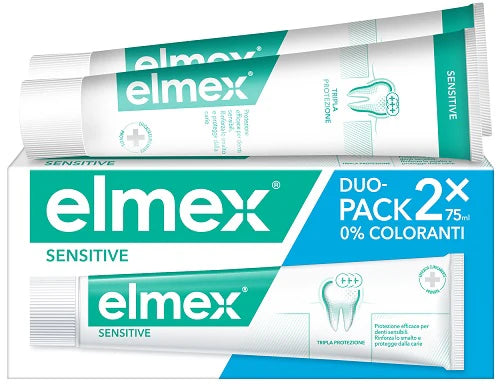Elmex dentifricio sensitive 2x75ml