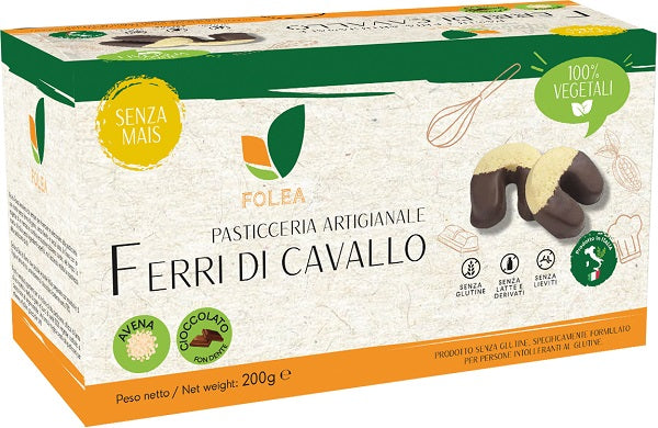 Folea biscotti ferri di cavallo con avena 200g