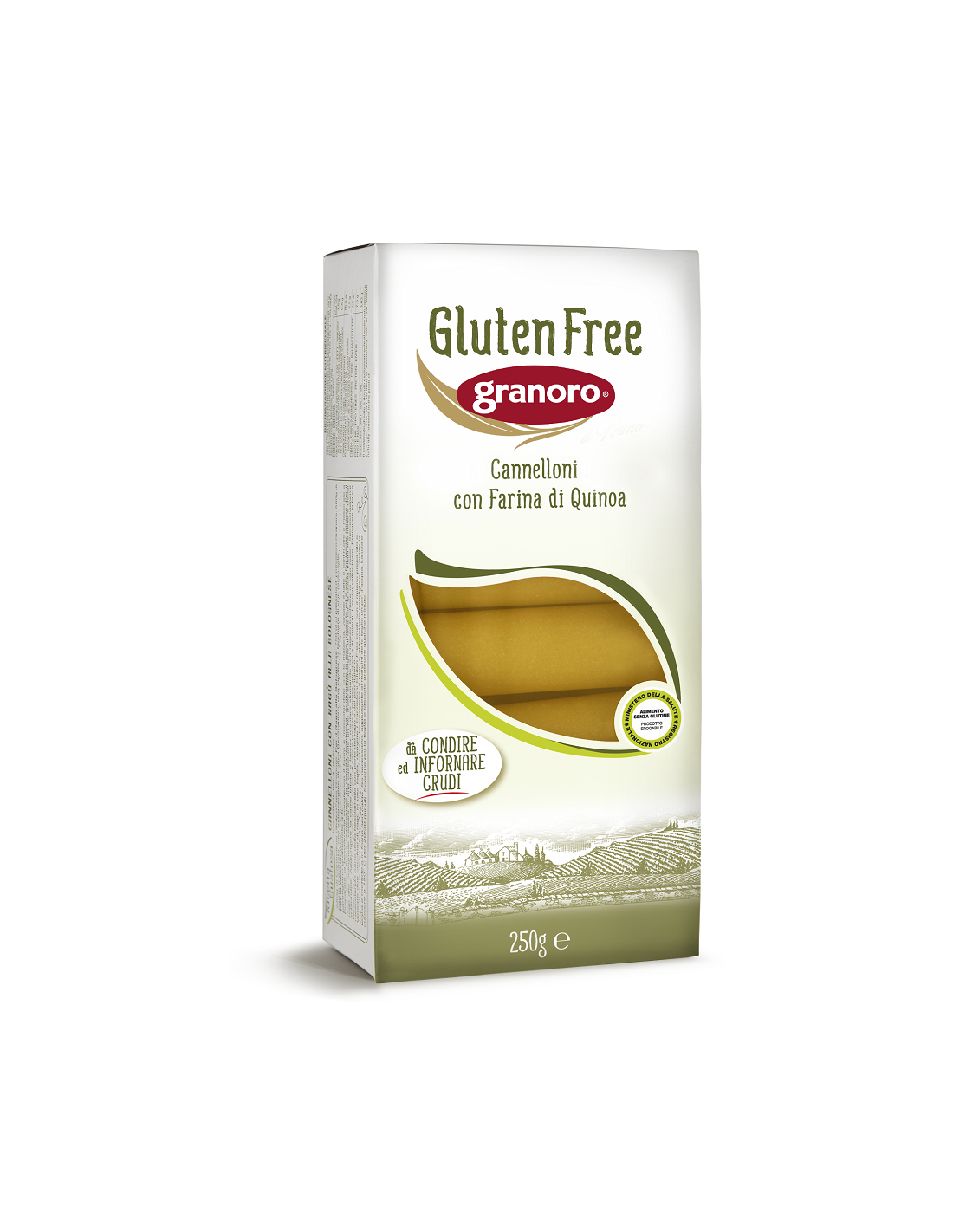 Granoro cannelloni con farina di quinoa 250g
