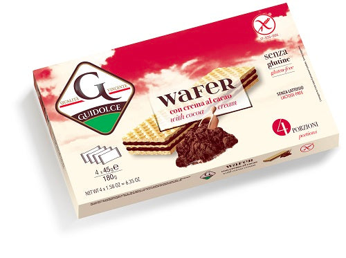 Guidolce wafer con crema al cacao 4x45g