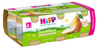Hipp bio omogeneizzato pera williams 6x80g