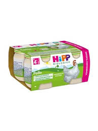 Hipp bio omogeneizzato pollo 4x80g