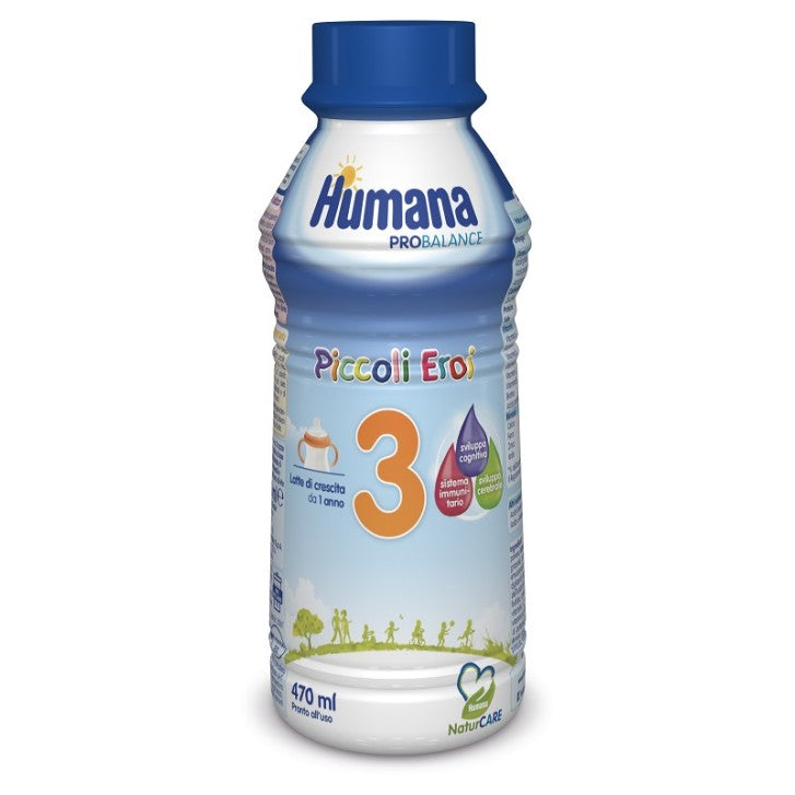 Humana 3 latte liquido 470ml
