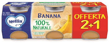 Mellin omogeneizzato banana 3x100g