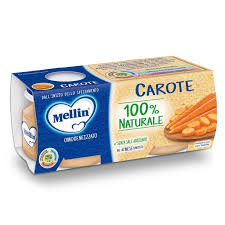 Mellin omogeneizzato carote 2x80g
