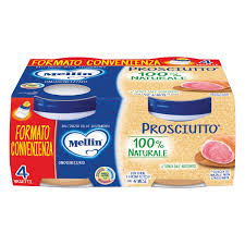 Mellin omogeneizzato prosciutto 4x80g