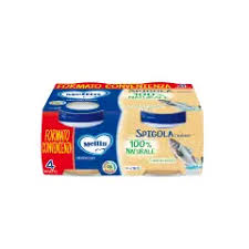 Mellin omogeneizzato spigola 4x80g