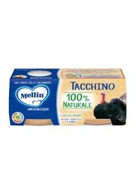 Mellin omogeneizzato tacchino 2x120g