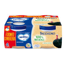 Mellin omogeneizzato tacchino 4x80g