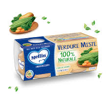 Mellin omogeneizzato verdure miste 2x80g