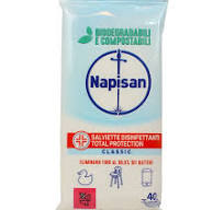 Napisan salviette disinfettanti 40pz