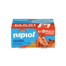 Nipiol omogeneizzato cavallo 4x80g
