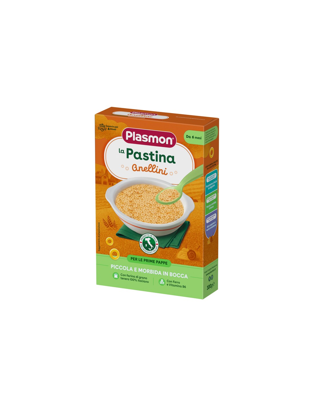 Plasmon pastina anellini 300g