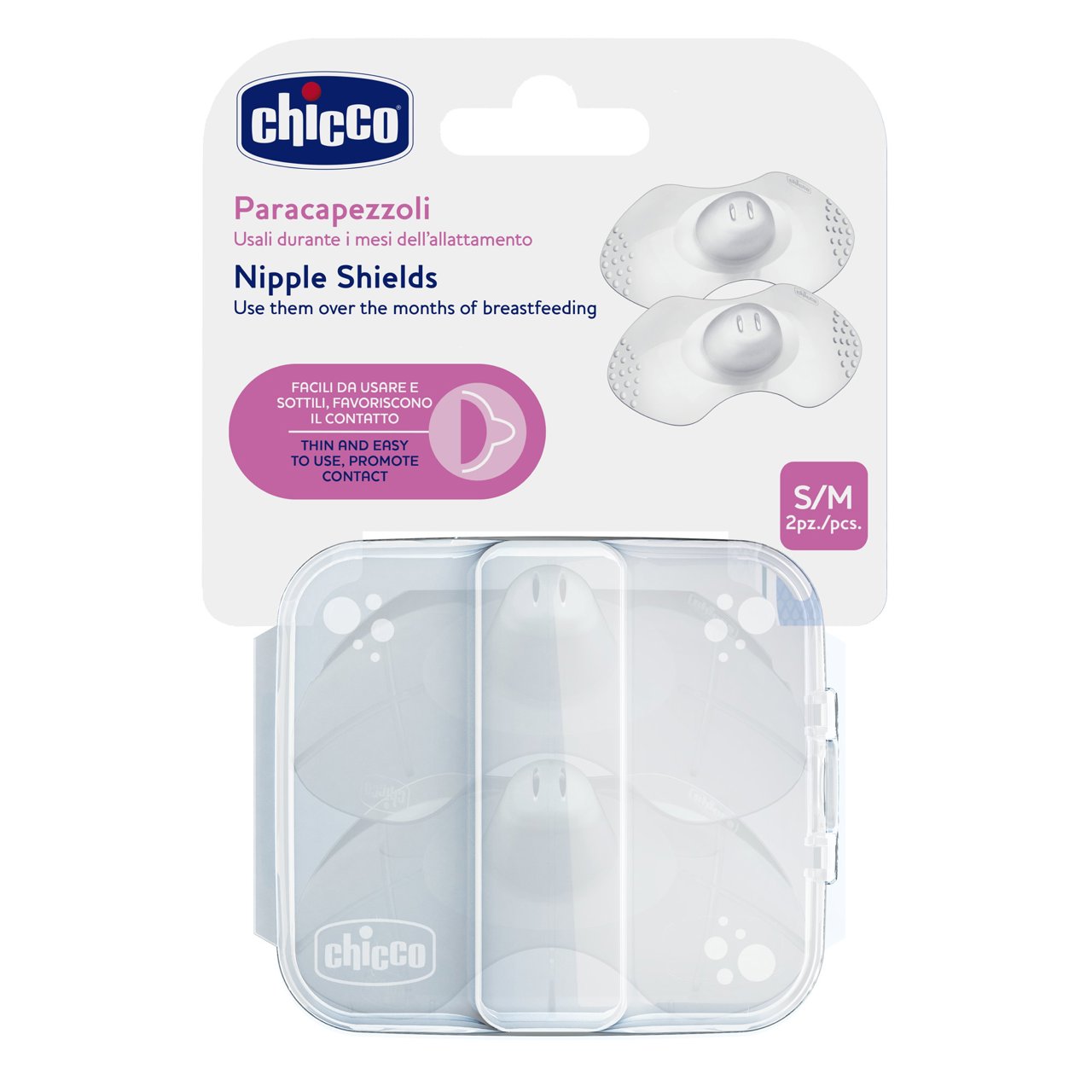 Chicco paracapezzoli skin to skin