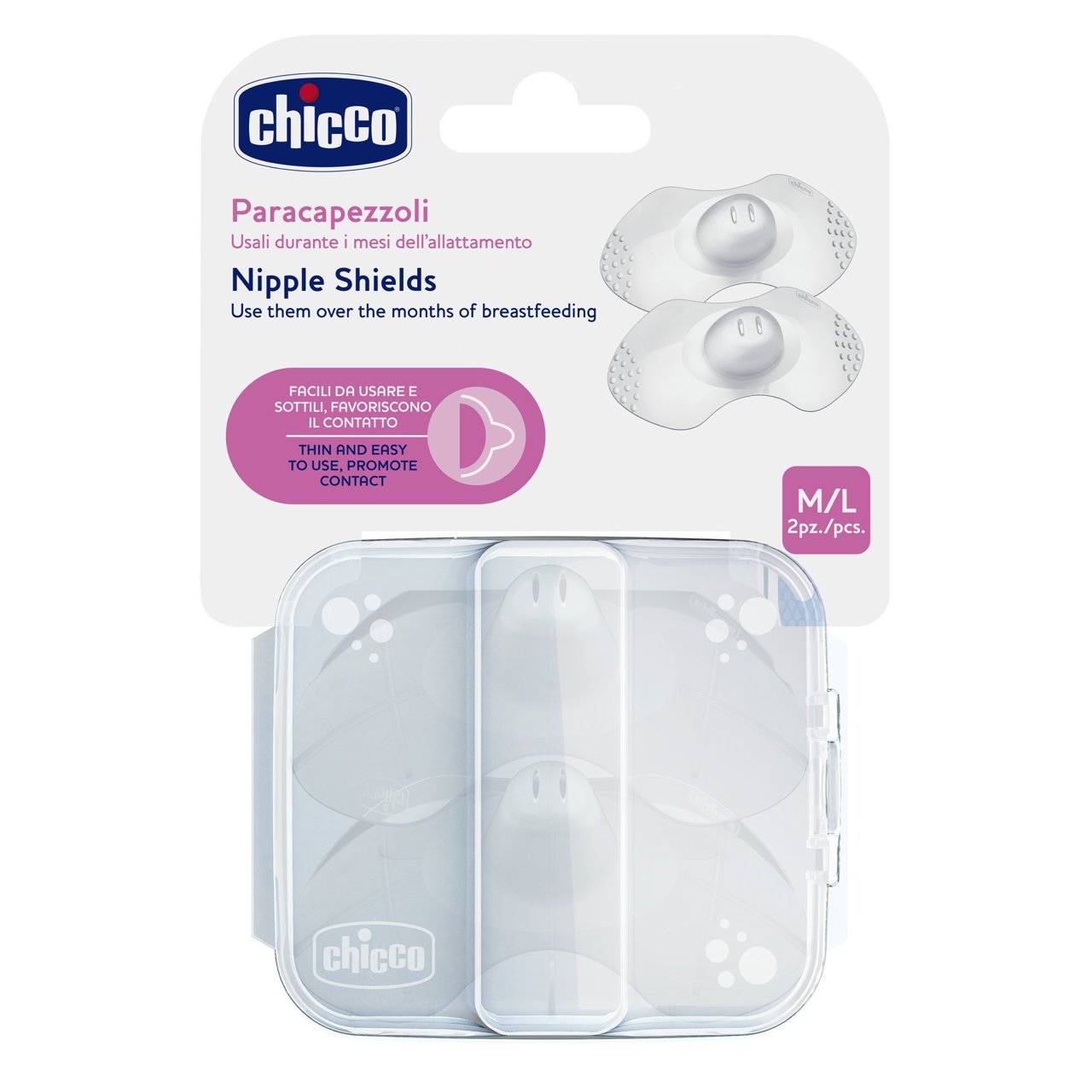 Chicco paracapezzoli skin to skin