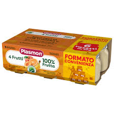Plasmon omogeneizzato 4 frutti 6x80g
