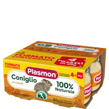 Plasmon omogeneizzato coniglio 4x80g