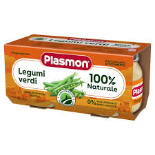 Plasmon omogeneizzati legumi verdi 2x80g