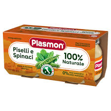 Plasmon omogenizzato piselli e spinaci 2x80g