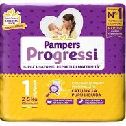 Pampers progressi pannolino