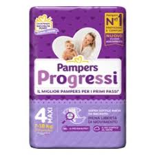 Pampers progressi pannolino