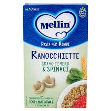 Mellin ranocchiette grano tenero e spinaci 280g