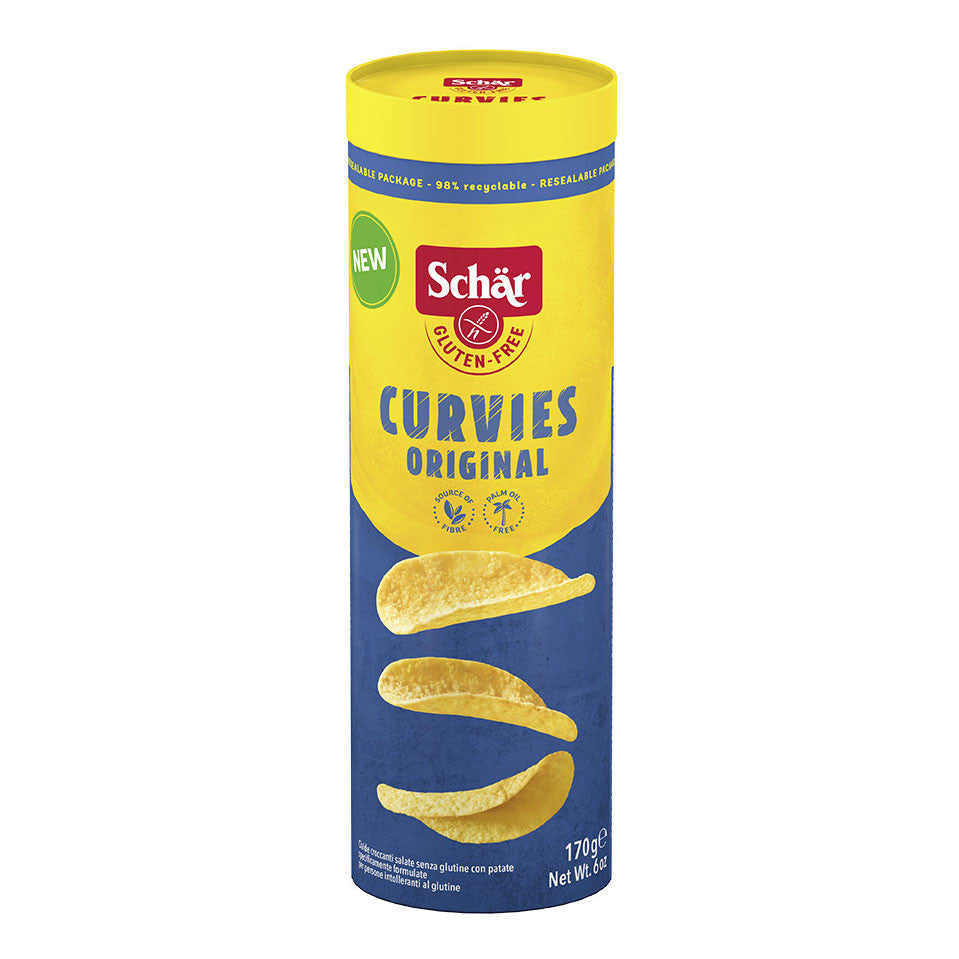 Schar patatine curvies original 170g