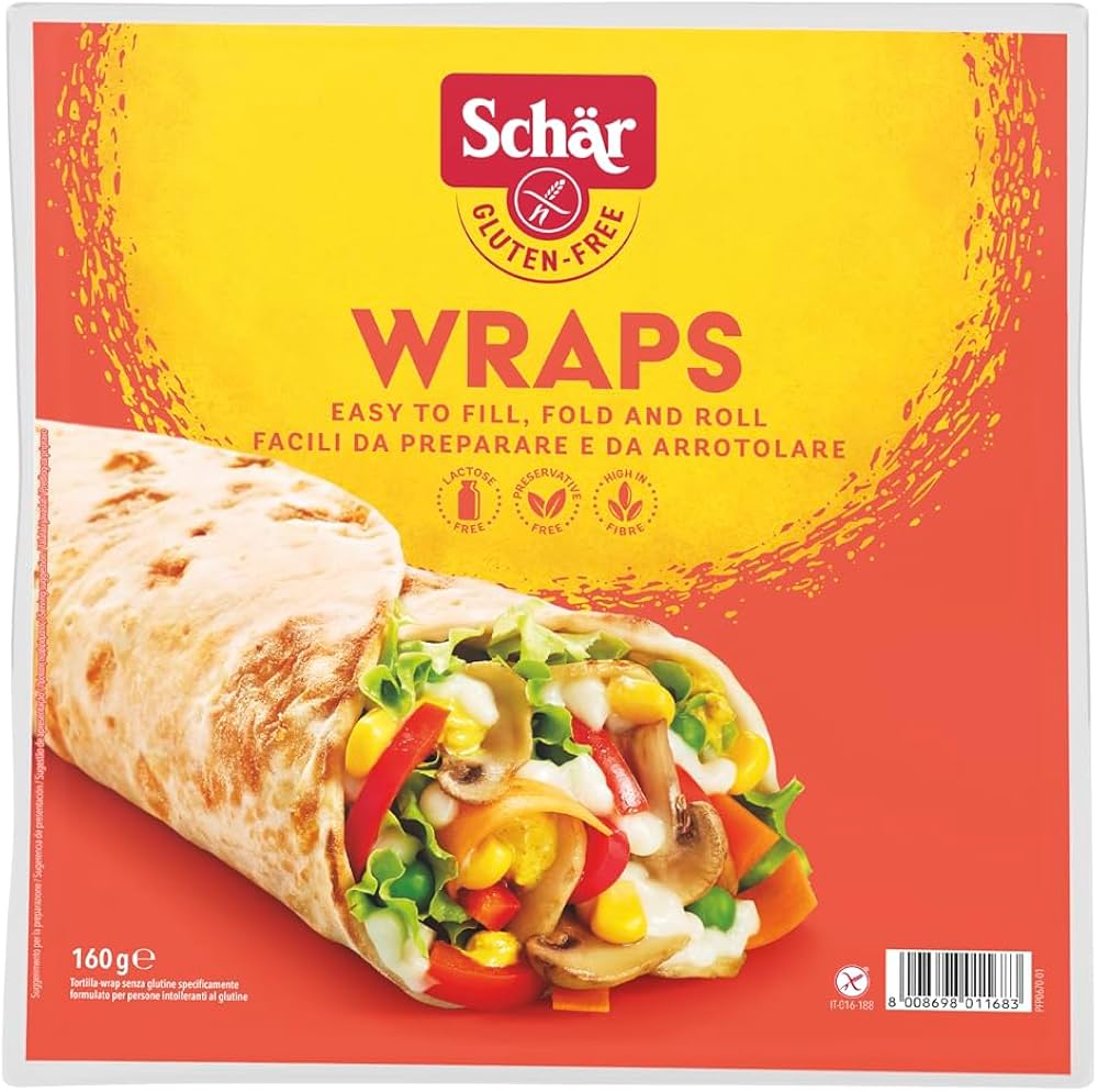 Schar wraps piadina da arrotolare 240g