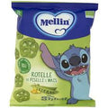 mellin snack bio rotelle piselli e mais 20g