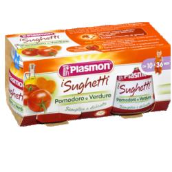 Plasmon i sughetti pomodoro e verdure 2x80g