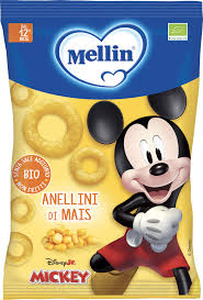 Mellin snack bio anellini mais 15g